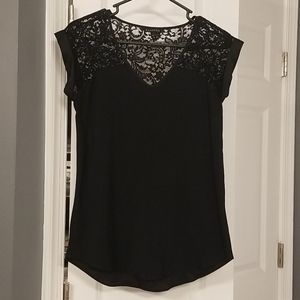Black Lace Top